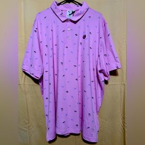 NWT-Puma Arnold Palmer cloud spun umbrella Polo men’s Polo MSRP $90 size XXL